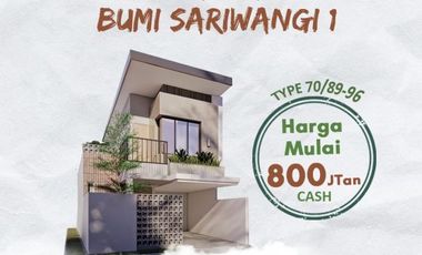 Rumah Modern Harga Terjangkau Dekat UPI Bandung