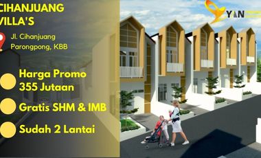 BELI RUMAH GAYA EROPA SAJA HANYA 300 JUTAAN BANGUNAN 2 LNT