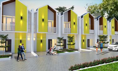 BELI RUMAH GAYA EROPA SAJA HANYA 300 JUTAAN BANGUNAN 2 LNT