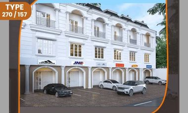 ruko 3 lt pinggir jalan garuda sakti km 6