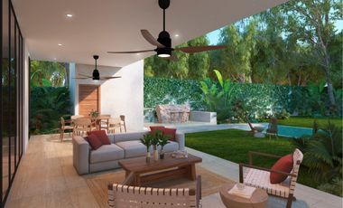 Casa 1107 en Privada Dzidzil-há