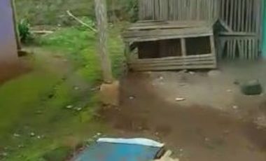 Jual tanah bonus rumah kampung pinggir jalan desa cilingga Darangdan Purwakarta Jawa Barat