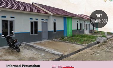 rumah 2 kamar di deket kampung baru Lampung