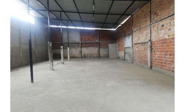 terreno  con bodega de venta en portoviejo