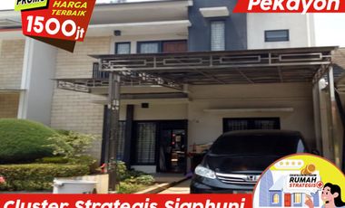 Cluster dkt jl Raya Pekayon Strategis Mewah Pekayon Bekasi