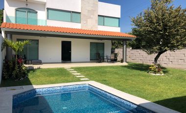 Venta de casa nueva en privada al sur de Cuernavaca $4,100,000.00