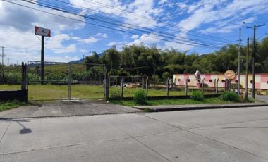 lote en arriendo en variante el pollo. Cod A2581