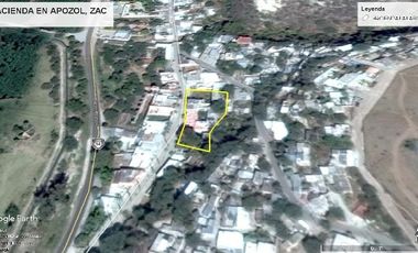 Hacienda u Hotel en Venta en Apozol, Zacatecas