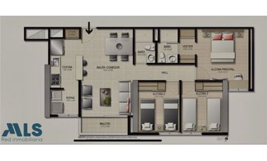 Apartamentos en entorno campestre.(MLS#245364)