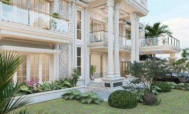 hunian clasik design mewah dan elit di cemara gading/komplek pemda