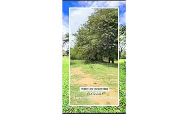 LOTE EN VENTA SOPETRN
