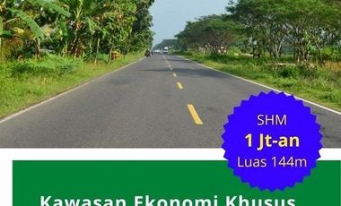 Tanah Dijual Dekat Hutan Mangrove Luasan Standart Perumahan Jalan Daendels