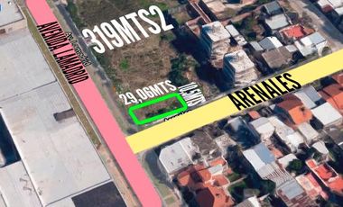 Terreno en venta - 319mts2 - Bernal Oeste