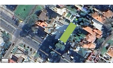 LOTE SOBRE AVENIDA CONSTITUCION AL 4800