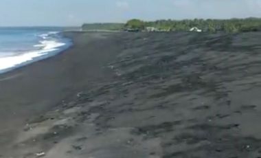 Tanah Pinggir Pantai Langsung Laut Lepas. Cocok untuk Tambak