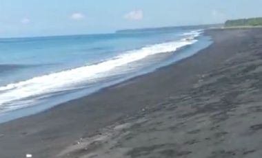 Tanah Pinggir Pantai Langsung Laut Lepas. Cocok untuk Tambak