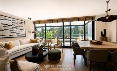 Exclusivo departamento nuevo e iluminado con gran terraza