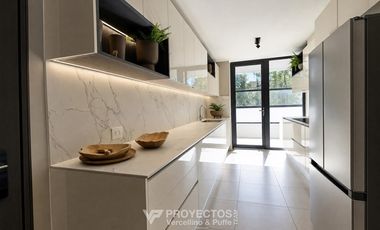 Exclusivo departamento nuevo e iluminado con gran terraza