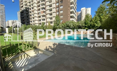 VENTA DEPARTAMENTO 2 DORMITORIOS 2 BAÑOS + ESTACIONAMIENTO + BODEGA, PISO 11, METRO SAN MIGUEL.
