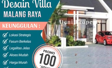 Promo Rumah Murah Pinggir Jalan di Khayra Tumpang Malang