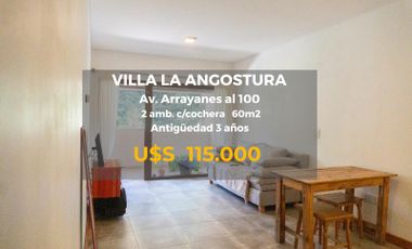 Departamento - Centro- Villa la Angostura- 2 amb /cochera y Baulera