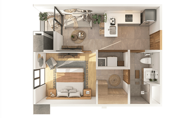 Departamentos en La Colonia Américana en Venta