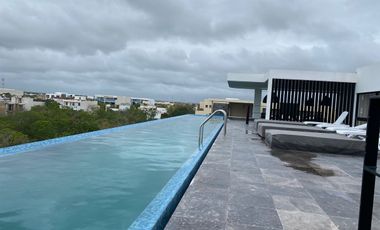 Departamento amueblado, PRECIO REDUCIDO, pool bar, alberca infinity, gimnasio