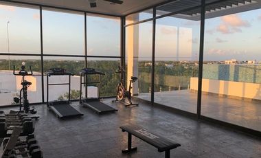 Departamento amueblado, PRECIO REDUCIDO, pool bar, alberca infinity, gimnasio