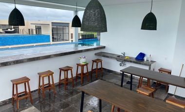 Departamento amueblado, PRECIO REDUCIDO, pool bar, alberca infinity, gimnasio