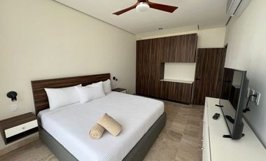 Departamento amueblado, PRECIO REDUCIDO, pool bar, alberca infinity, gimnasio