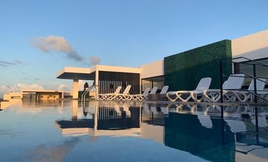 Departamento amueblado, PRECIO REDUCIDO, pool bar, alberca infinity, gimnasio