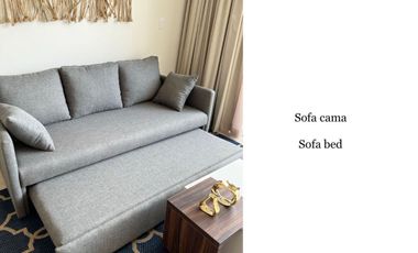 Departamento amueblado, PRECIO REDUCIDO, pool bar, alberca infinity, gimnasio