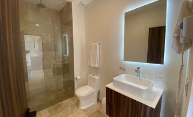 Departamento amueblado, PRECIO REDUCIDO, pool bar, alberca infinity, gimnasio