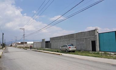 Terreno bardeado en renta cerca Aeropuerto Toluca