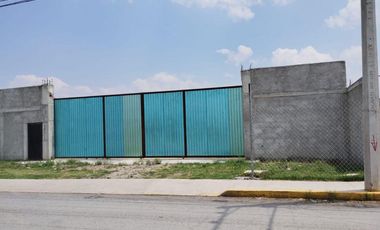 Terreno bardeado en renta cerca Aeropuerto Toluca