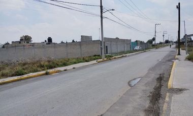 Terreno bardeado en renta cerca Aeropuerto Toluca
