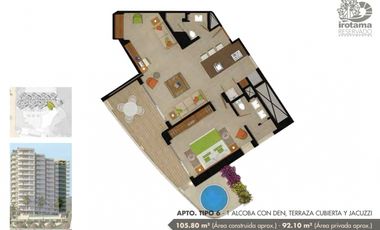 Venta de apartamento en Irotama con vista al Mar en Santa Marta