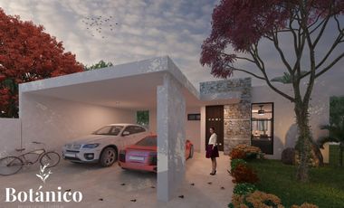 Casa en Pre venta de un piso Botanico Conkal Yucatan