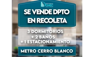 Venta Dpto 3d+2b+Estac. Metro Cerro Blanco
