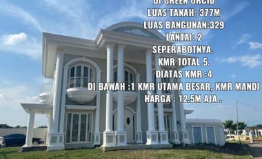 Rumah Mewah Kawasan Elit di Green Orchid Kota Malang