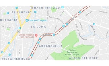 Terreno venta en Bella Vista, Ciudad de Panamá