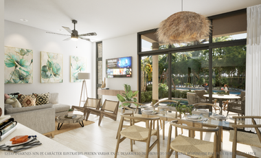 Departamento en venta en Mérida Yucatán, Najau San Benito, Telchac