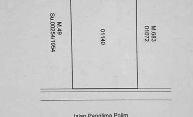 DISEWAKAN RUKO / RUANG USAHA STRATEGIS di Jl PANGLIMA POLIM (PANGPOL)