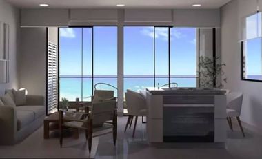 Apartamento frente al mar con rooftop y alberca privada, venta en Cozumel