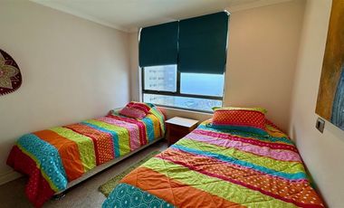 Dp.vista al mar,equipado4dorm.3baños,2 estac.bodega piscinas
