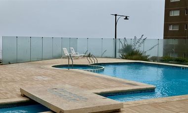 Dp.vista al mar,equipado4dorm.3baños,2 estac.bodega piscinas