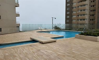 Dp.vista al mar,equipado4dorm.3baños,2 estac.bodega piscinas