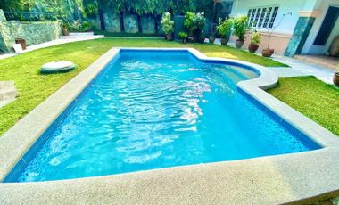 8-Bedroom Semi-Furnished Spacious House and Lot for Sale with pool for SALE in Along Friendship Angeles City near CLARK