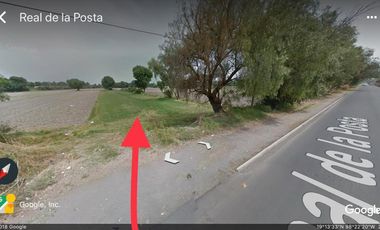 Terreno en venta, Av. Real de la Posta. Santa Ana, Xalmimilulco, Puebla.