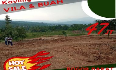 KAVLING TANAH VILA DAN BUAH MURAH AGROHILLS DI BOGOR (PROMO)